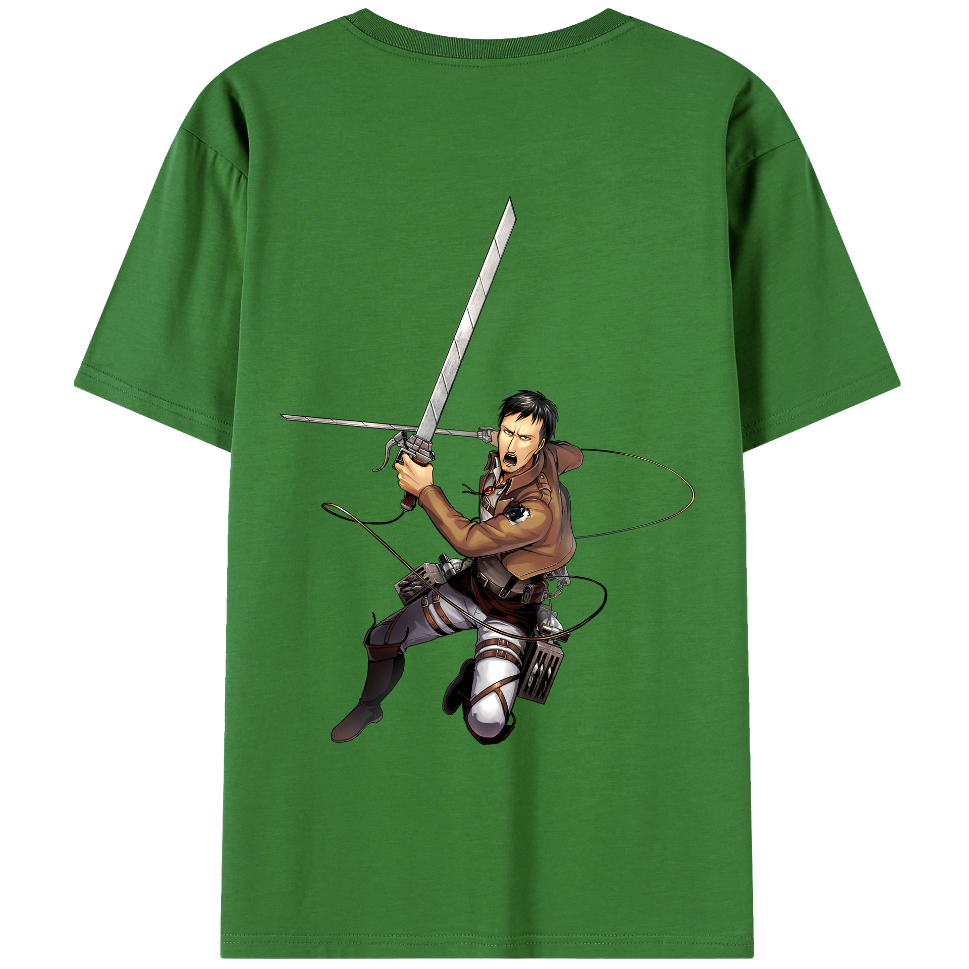 （画像用） 進撃の巨人 Attack on Titan レディース半袖Tシャツ(バックプリント)